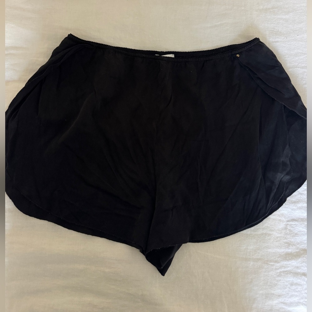Anine Bing Jade Silk Shorts
